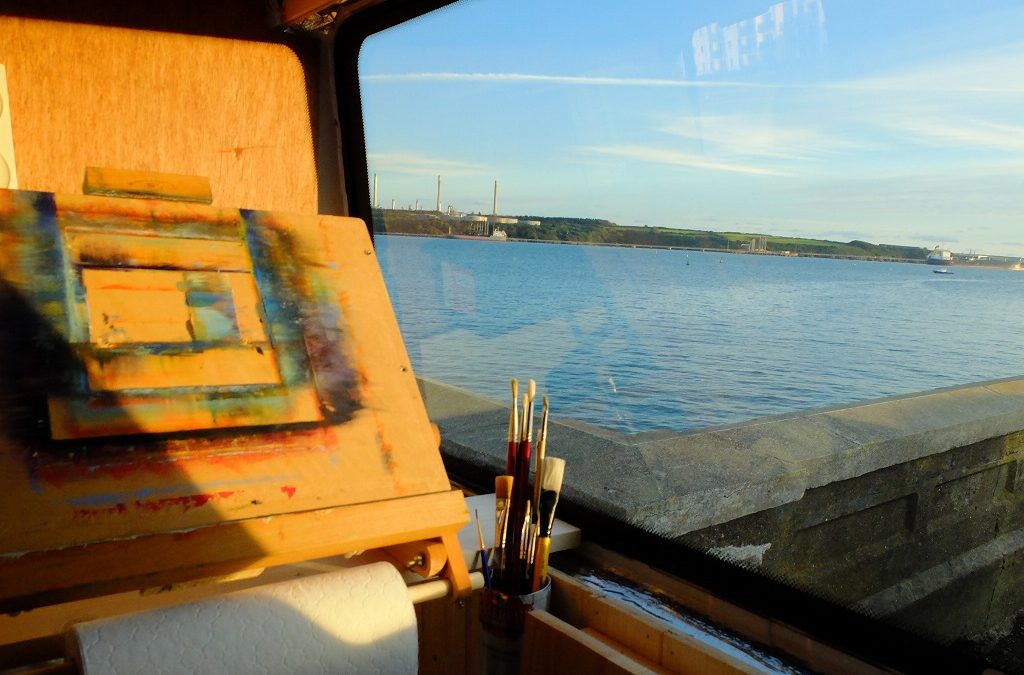 Template for Art From The Van Blog